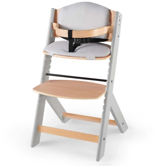 Hochstuhl Enock gepolstert Grey wooden, Premium Hochstuhl Enock gepolstert Grey wooden, Premium Kinderkraft KHENOC0PGRY0000