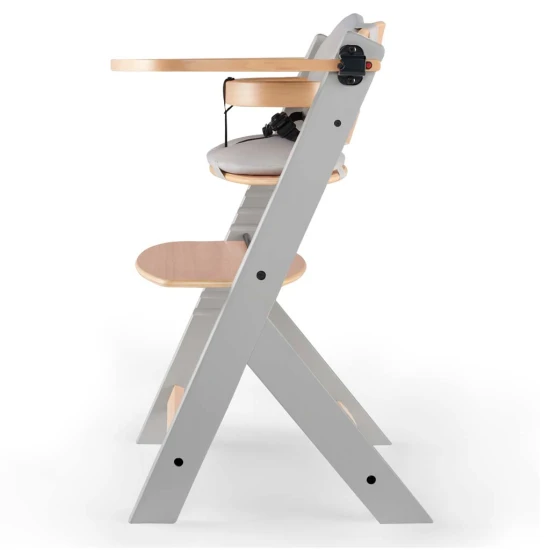 Hochstuhl Enock gepolstert Grey wooden, Premium Hochstuhl Enock gepolstert Grey wooden, Premium Kinderkraft KHENOC0PGRY0000