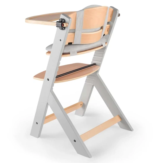 Hochstuhl Enock gepolstert Grey wooden, Premium Hochstuhl Enock gepolstert Grey wooden, Premium Kinderkraft KHENOC0PGRY0000
