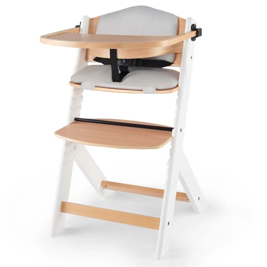 Hochstuhl Enock gepolstert White wooden, Premium Hochstuhl Enock gepolstert White wooden, Premium Kinderkraft KHENOC0PWHT0000