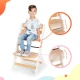 Hochstuhl Enock gepolstert White wooden, Premium Hochstuhl Enock gepolstert White wooden, Premium Kinderkraft KHENOC0PWHT0000