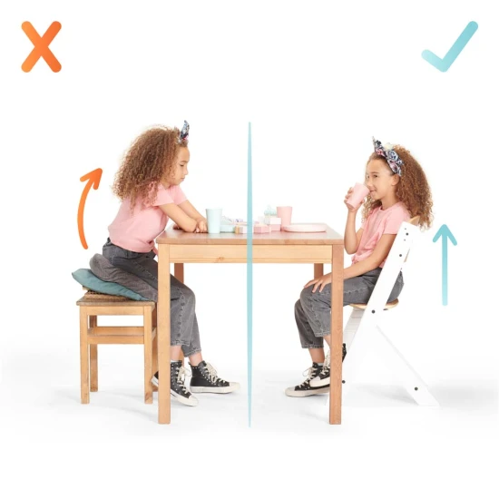 Hochstuhl Enock gepolstert White wooden, Premium Hochstuhl Enock gepolstert White wooden, Premium Kinderkraft KHENOC0PWHT0000