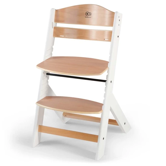 Hochstuhl Enock gepolstert White wooden, Premium Hochstuhl Enock gepolstert White wooden, Premium Kinderkraft KHENOC0PWHT0000