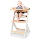 Hochstuhl Enock gepolstert White wooden, Premium Hochstuhl Enock gepolstert White wooden, Premium Kinderkraft KHENOC0PWHT0000