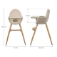 Hochstuhl FINI2 Beige Hochstuhl FINI2 Beige Kinderkraft KHFINI02BEG0000