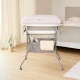 Wickeltisch mit Wanne Bubbly Grey Kinderkraft KABUBB00GRY0000