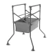 Wickeltisch mit Wanne Bubbly Grey Kinderkraft KABUBB00GRY0000