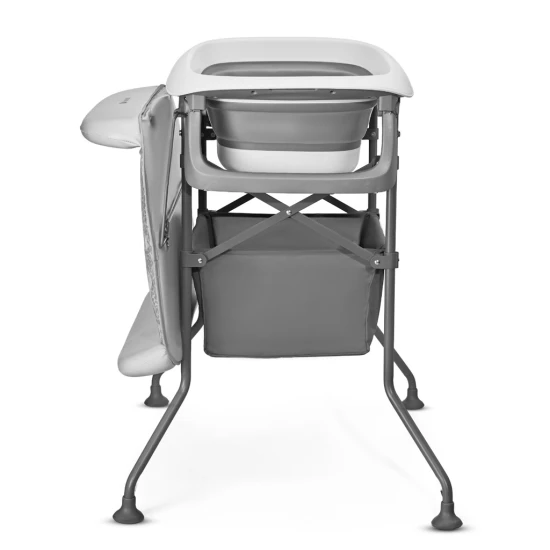 Wickeltisch mit Wanne Bubbly Grey Kinderkraft KABUBB00GRY0000