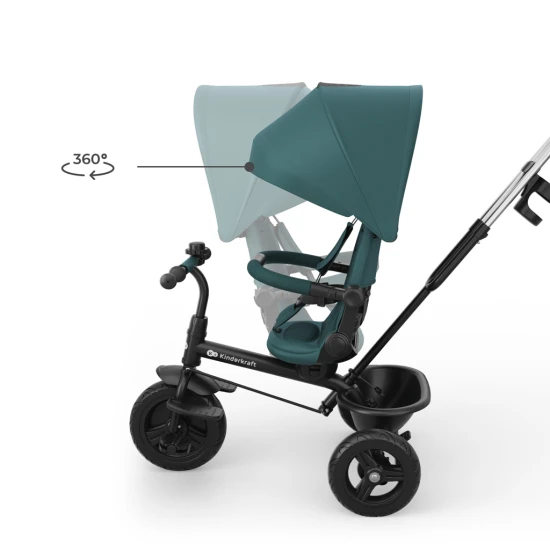 Dreirad Aston 2 Plus Green, 9m+ Dreirad Aston 2 Plus Green, 9m+ Kinderkraft KRASTO02GREPL00