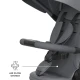 Dreirad Aston 2 Plus Grey, 9m+ Dreirad Aston 2 Plus Grey, 9m+ Kinderkraft KRASTO02GRYPL00
