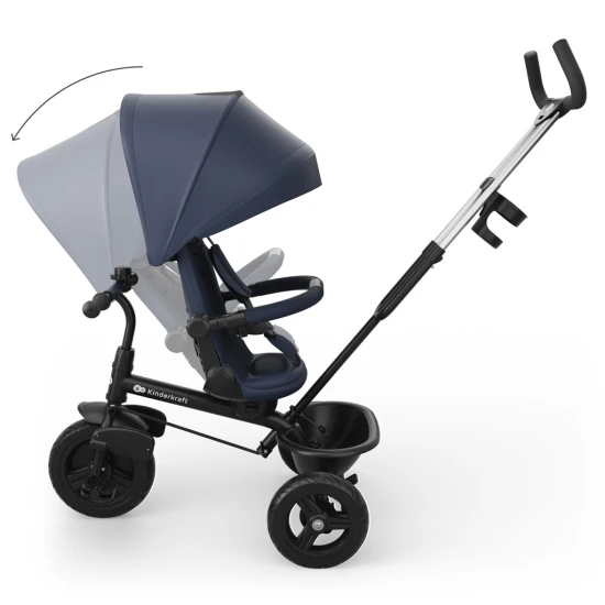 Dreirad Aston 2 Plus Navy, 9m+ Dreirad Aston 2 Plus Navy, 9m+ Kinderkraft KRASTO02NAVPL00