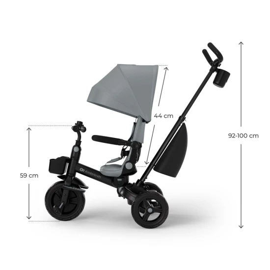Dreirad Aveo 2 Plus Grey Dreirad Aveo 2 Plus Grey Kinderkraft KRAVEO02GRY0000