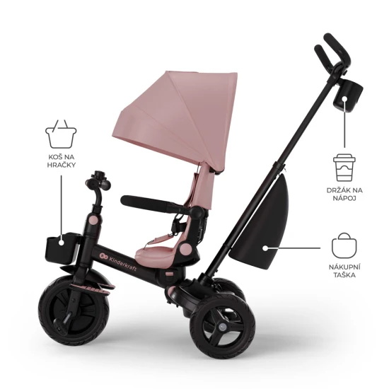 Dreirad Aveo 2 Plus Pink Dreirad Aveo 2 Plus Pink Kinderkraft KRAVEO02PNK0000