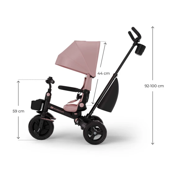 Dreirad Aveo 2 Plus Pink Dreirad Aveo 2 Plus Pink Kinderkraft KRAVEO02PNK0000