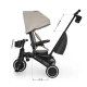 Dreirad Jazz 3 Beige, 9m+ Kinderkraft KRJAZZ03BEG0000