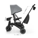 Dreirad Jazz 3 Grey, 9m+ Kinderkraft KRJAZZ03GRY0000