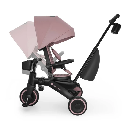Dreirad Jazz 3 Pink, 9m+ Dreirad Jazz 3 Pink, 9m+ Kinderkraft KRJAZZ03PNK0000