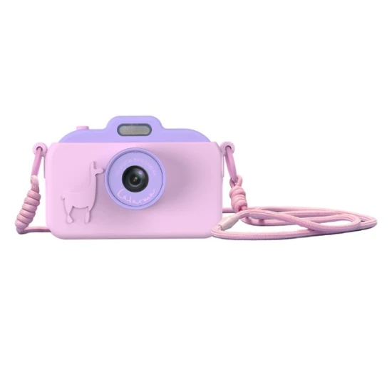 Verspielte Kinderkamera rosa/purple – Spaß, Kreativität und unvergessliche Momente.