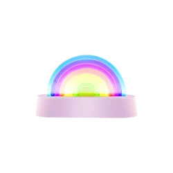 Tanzende Lampe Regenbogen lila