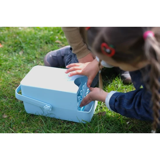 Unvergessliche Seifenblasen mit dem Lalarma Bubble Maker Blue – Bis zu 1800 Seifenblasen pro Minute!