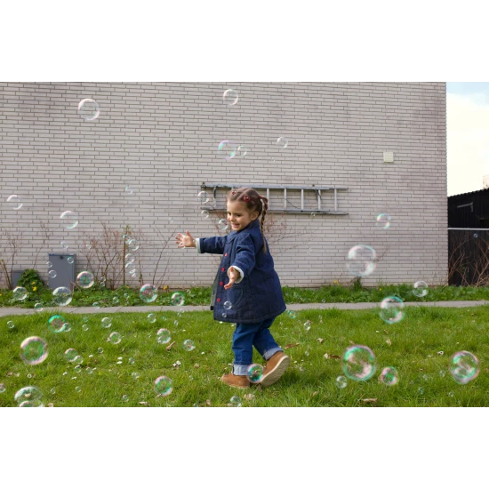 Unvergessliche Seifenblasen mit dem Lalarma Rose Seifenblasenmacher – Bis zu 1800 Seifenblasen pro Minute!