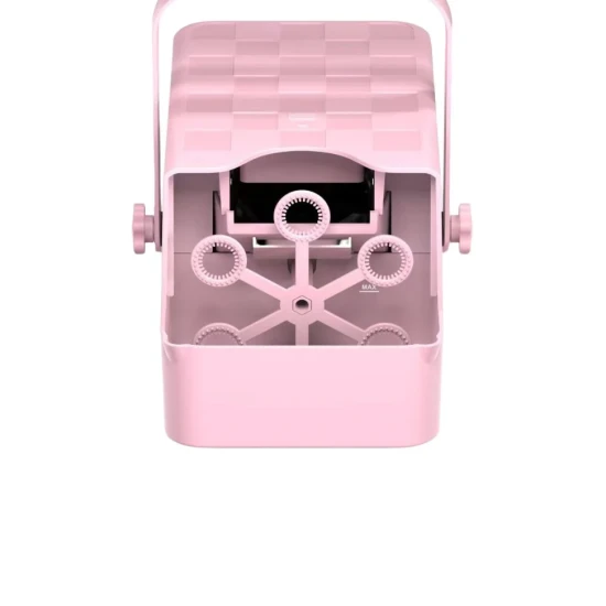 Unvergessliche Seifenblasen mit dem Lalarma Rose Seifenblasenmacher – Bis zu 1800 Seifenblasen pro Minute!