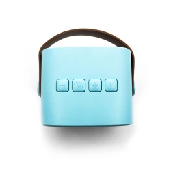 Bluetooth-Karaoke-Set mit Mikrofon und Lautsprecher, Blau