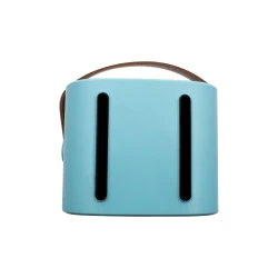 Bluetooth-Karaoke-Set mit Mikrofon und Lautsprecher, Blau