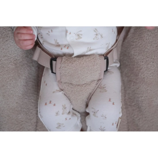 Verstellbarer Schaukelstuhl Little Dutch Beige für ein zufriedenes Baby