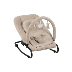 Beiger Schaukelstuhl