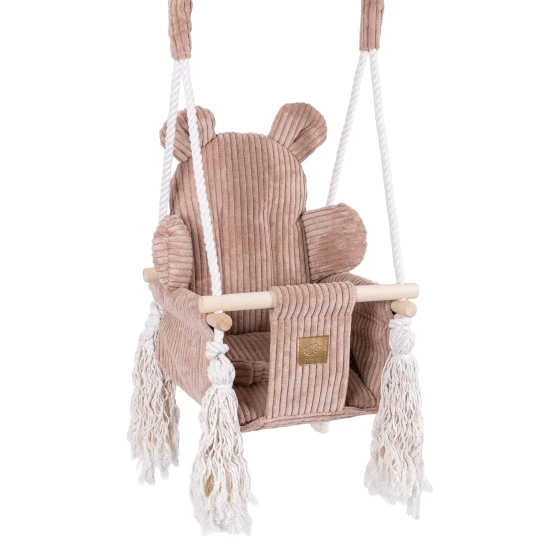 Indoor-Schaukel für Kinder Bear Swing Aesthetic Indoor-Schaukel für Kinder Bear Swing Aesthetic – MeowBaby AHBSB01