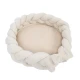 Rundes Babynest mit Schutzzopf und Spielmatte Bearly Rundes Babynest mit Schutzzopf und Spielmatte Bearly – MeowBaby MBEMW1491