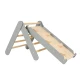Holzleiter mit Rutsche und Kletterwand 2in1 Holzleiter mit Rutsche und Kletterwand 2in1 – MeowBaby