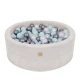Rundes Bällebad 90 cm Boucle – MeowBaby BBFM000