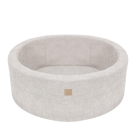 Rundes Bällebad 90 cm Boucle – MeowBaby BBFM000