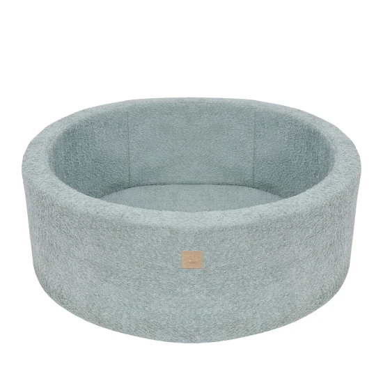 Rundes Bällebad 90 cm Boucle – MeowBaby BBFM000