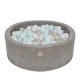 Rundes Bällebad 90 cm Boucle – MeowBaby BBFM000
