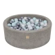 Rundes Bällebad 90 cm Boucle – MeowBaby BBFM000