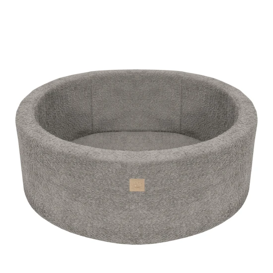 Rundes Bällebad 90 cm Boucle – MeowBaby BBFM000