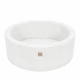 Rundes Bällebad 90 cm Boucle – MeowBaby BBFM000