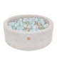 Rundes Bällebad 90 cm Boucle – MeowBaby BBFM000