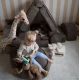 Sitzsack für Kinder Sako Bag Teddy Aesthetic – MeowBaby ASTE001