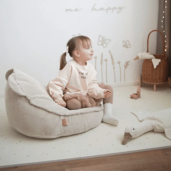 Sitzsack für Kinder Sako Bag Teddy Slimcord – MeowBaby