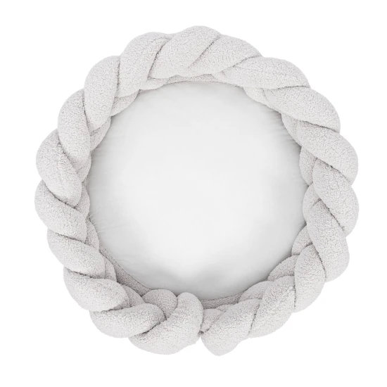 Rundes Babynest mit Schutzzopf und Spielmatte Bearly Rundes Babynest mit Schutzzopf und Spielmatte Bearly – MeowBaby MBEMW1491