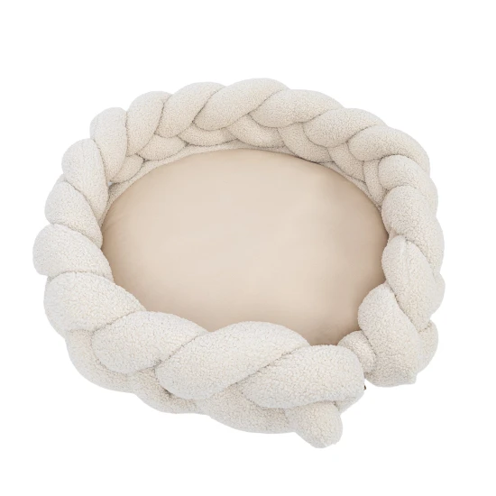 Rundes Babynest mit Schutzzopf und Spielmatte Bearly Rundes Babynest mit Schutzzopf und Spielmatte Bearly – MeowBaby MBEMW1491