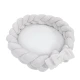 Rundes Babynest mit Schutzzopf und Spielmatte Bearly Rundes Babynest mit Schutzzopf und Spielmatte Bearly – MeowBaby MBEMW1491