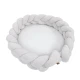 Rundes Babynest mit Schutzzopf und Spielmatte Bearly Rundes Babynest mit Schutzzopf und Spielmatte Bearly – MeowBaby MBEMW1491