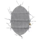 Babynest mit Schutzzopf und Spielmatte Aesthetic – MeowBaby MAMW1294