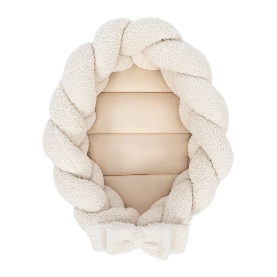 Babynest mit Schutzzopf und Spielmatte Bearly – MeowBaby MBEMW1291