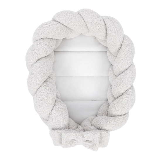 Babynest mit Schutzzopf und Spielmatte Bearly – MeowBaby MBEMW1291